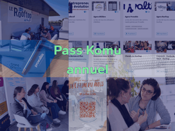 Adhésion à La Komu, pass annuel